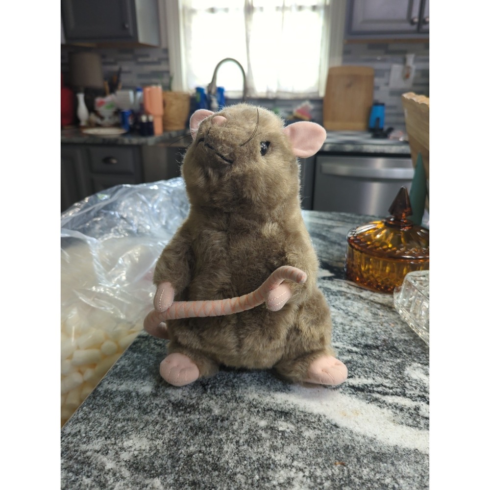 Harry Potter Scabbers Ron Weasley's Pet Rat The Nobel Collection Plush Stuffed
